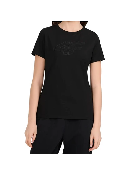 Dámske tričko 4F F3309 dark black 4FWMM00TTSHF3309 20S Dámske tričko 4F F3309 dark black 4FWMM00TTSHF3309 20S