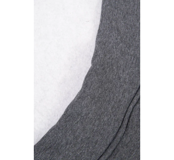 Zateplená mikina s model 18747364 nápisem oversize graphite - K-Fashion Zateplená mikina s model 18747364 nápisem oversize graphite - K-Fashion
