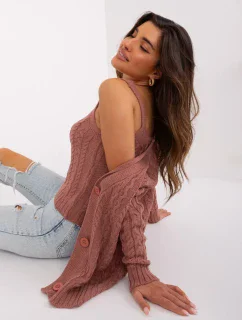 Komplet BA KMPL model 19005979 ciemny różowy - FPrice