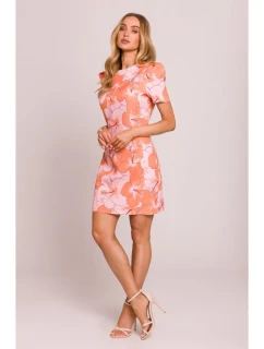 M856 Viacfarebné mini šaty - model 1