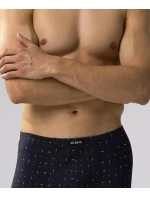 Pánske boxerky 3MH-194 A'3 S-2XL Dark Blue - Atlantic