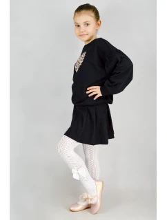 ČIPKOVANÉ PANČUCHY S MAŠĽOU RB019 6-11 L