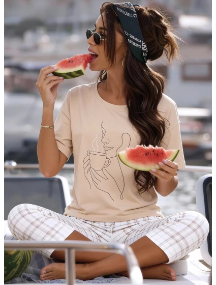 Pyžamo  kr/r S2XL model 22005221 - Cornette