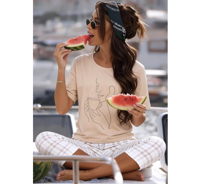 Pyžamo  kr/r S2XL model 22005221 - Cornette