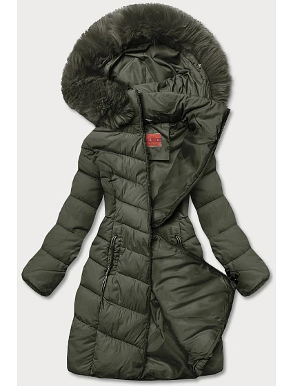 ZIMOWA KURTKA Z KAPTUREM KHAKI model 21244567 - YES!PINK ZIMOWA KURTKA Z KAPTUREM KHAKI model 21244567 - YES!PINK