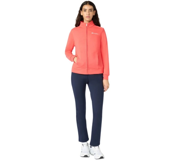Champion Dámska kombinéza na celý zips oranžová a tmavomodrá 118289 RS073 Champion Dámska kombinéza na celý zips oranžová a tmavomodrá 118289 RS073