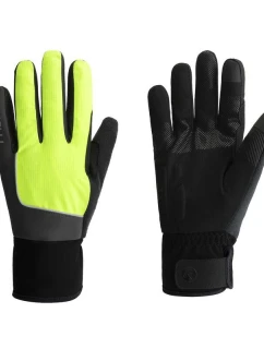 Zimné rukavice Rogelli ESSENTIAL HIVIS fluo 2XL