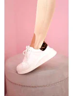 Dámské legíny s rozparkem na pas světlý velbloud model 20996920 - K-Fashion Dámské legíny s rozparkem na pas světlý velbloud model 20996920 - K-Fashion