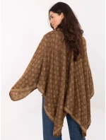 Poncho AT  camelowy model 21334752 - FPrice