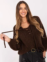 Jumper MI SW 0919.18 hnedý