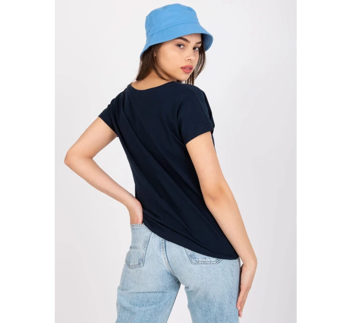 Tričko RV TS 4832.42P tmavo modrá Tričko RV TS 4832.42P tmavo modrá