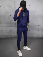 Pánské tmavě modré tepláky Dstreet model 21967431 - FashionStreet