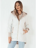 Dámská prošívaná bunda bílá Dstreet model 21973411 - FashionStreet Dámská prošívaná bunda bílá Dstreet model 21973411 - FashionStreet