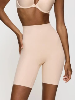 Dámske nohavičky Becca Extra High+Cotton Panty L - BROWN - nude 00EP - TRIUMPH