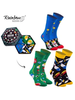 Skarpetki Rainbow Socks Dla Fana Rozrywki 3 Pary