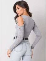 Blúzka RV BZ 5099 1.07 šedá Blúzka RV BZ 5099 1.07 šedá
