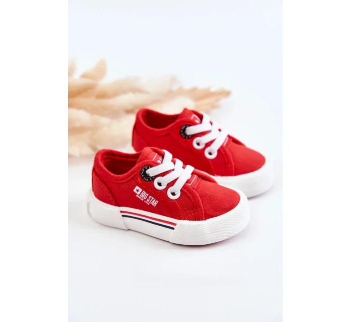 Dětské klasické tenisky Big Star - červené