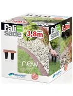 ZÁHRADA BARIÉRA PALISADA FLAT TREE 3,8 M bronzové detské