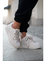 Sneakersy Damskie Ze Zdobieniem Na Platformie Beżowe Eanneth Sneakersy Damskie Ze Zdobieniem Na Platformie Beżowe Eanneth