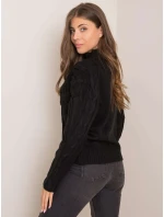 Dámsky sveter EM SW PL5296 99 čierny Dámsky sveter EM SW PL5296 99 čierny