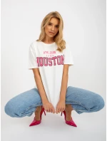 Dámské tričko EM TS ecru model 18132726 - FPrice Dámské tričko EM TS ecru model 18132726 - FPrice