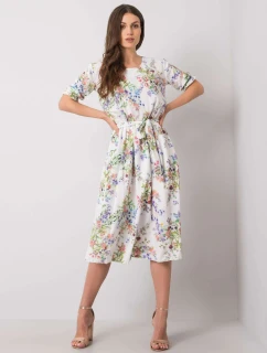 Šaty LK SK 507639 1.75P bielozelené