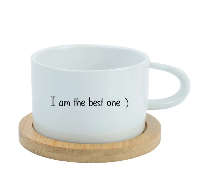 Ja som ten najlepší :) - biely hrnček 200 ml