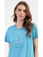 Dámské domácí šaty s krátkým rukávem model 21248990 - Vienetta