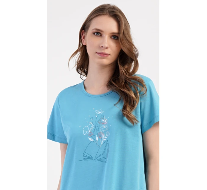 Dámské domácí šaty s krátkým rukávem model 21248990 - Vienetta