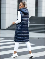 Dámská prošívaná vesta modrá Dstreet model 21970177 - FashionStreet Dámská prošívaná vesta modrá Dstreet model 21970177 - FashionStreet