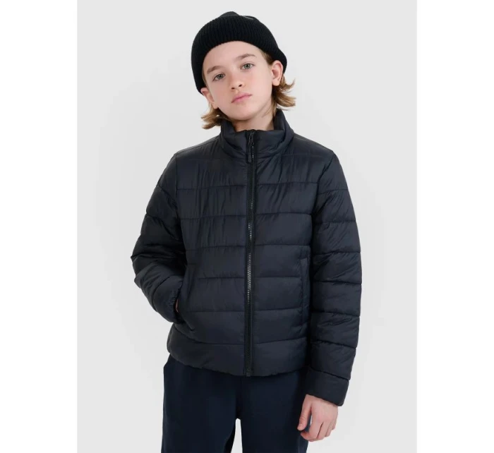 Chlapčenská páperová bunda so syntetickou výplňou 4F 4FJWSS25TDJAM520-20S