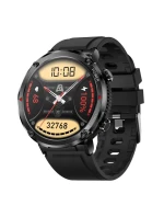 Chytré hodinky Gravity model 21805485 + černý silikonový řemínek Chytré hodinky Gravity model 21805485 + černý silikonový řemínek