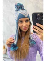 Dámska ušianka Eunika K322 denim