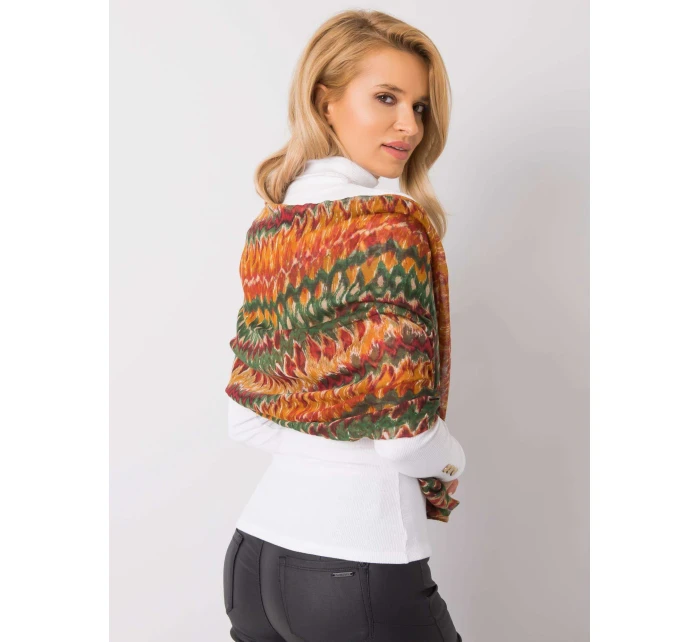 Dámska šatka AT CH F106016 tmavo oranžová