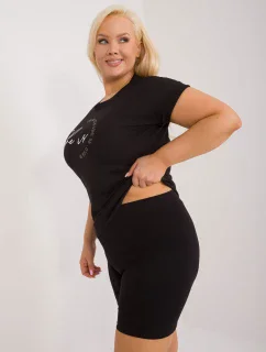 Tričko RV TS 9476.25 čierna farba