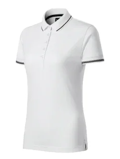 Jednofarebná polokošeľa Perfection biela