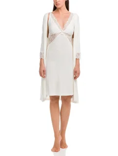 Dámsky nočné set Electra 12223-115 krémová - Vamp