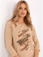 Dámska blúzka CLM BZ 0052.37 beige - Calimera Dámska blúzka CLM BZ 0052.37 beige - Calimera