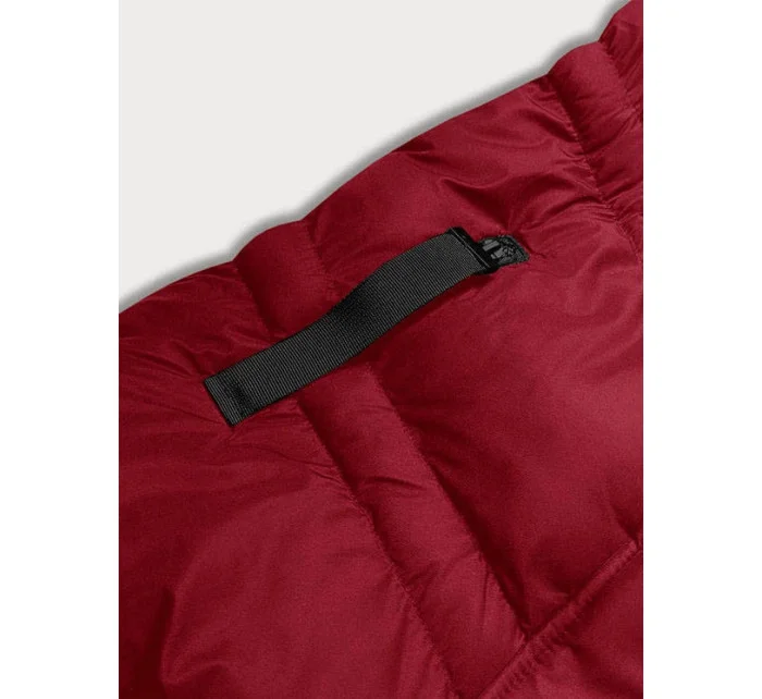 DAMSKA KURTKA ZIMOWA Z KAPTUREM CZERWONA model 21245772 - J.STYLE DAMSKA KURTKA ZIMOWA Z KAPTUREM CZERWONA model 21245772 - J.STYLE