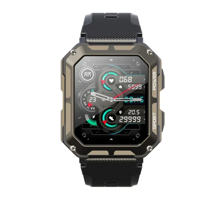 Pánské chytré hodinky BLACK model 21806359 - RUBICON Pánské chytré hodinky BLACK model 21806359 - RUBICON