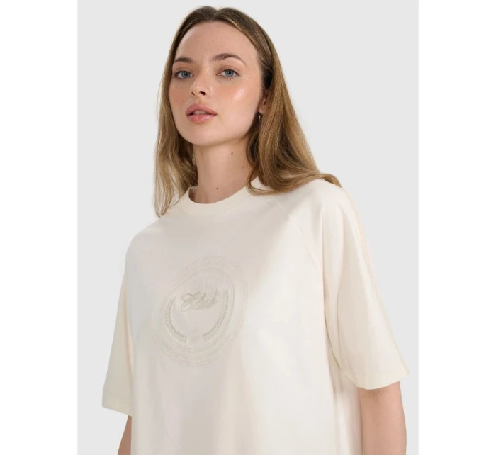 Dámské tričko oversize s potiskem model 21816631 - 4F Dámské tričko oversize s potiskem model 21816631 - 4F