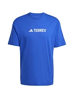 Pánske tričko adidas Terrex Classic Logo blue JF9146