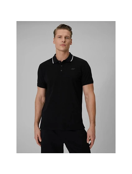 Pánske polo tričko s klasickým strihom 4F 4FRMM00TPTSM0940-20S Pánske polo tričko s klasickým strihom 4F 4FRMM00TPTSM0940-20S