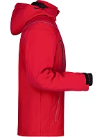 JN 1000 Pánská 3vrstvá zimní softshellová bunda model 22494761 red - Daiber