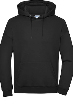 Těžká unisex mikina s kapucí 02. black model 22460443 - Daiber