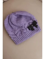 Čepice s rolováním Magda K293 camel Čepice s rolováním Magda K293 camel