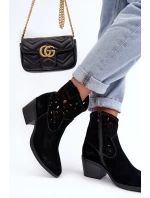 Kožené Boty S D&A Černá model 21636938 - S.Barski Kožené Boty S D&A Černá model 21636938 - S.Barski