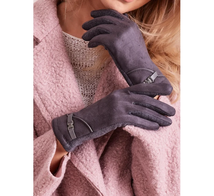 Rukavice AT RK 902.08 tmavo šedá Rukavice AT RK 902.08 tmavo šedá