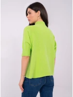 Jumper MI SW 0512.77 limetkovo zelený