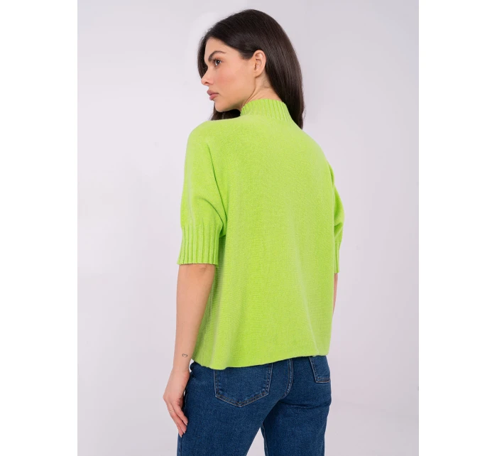 Jumper MI SW 0512.77 limetkovo zelený